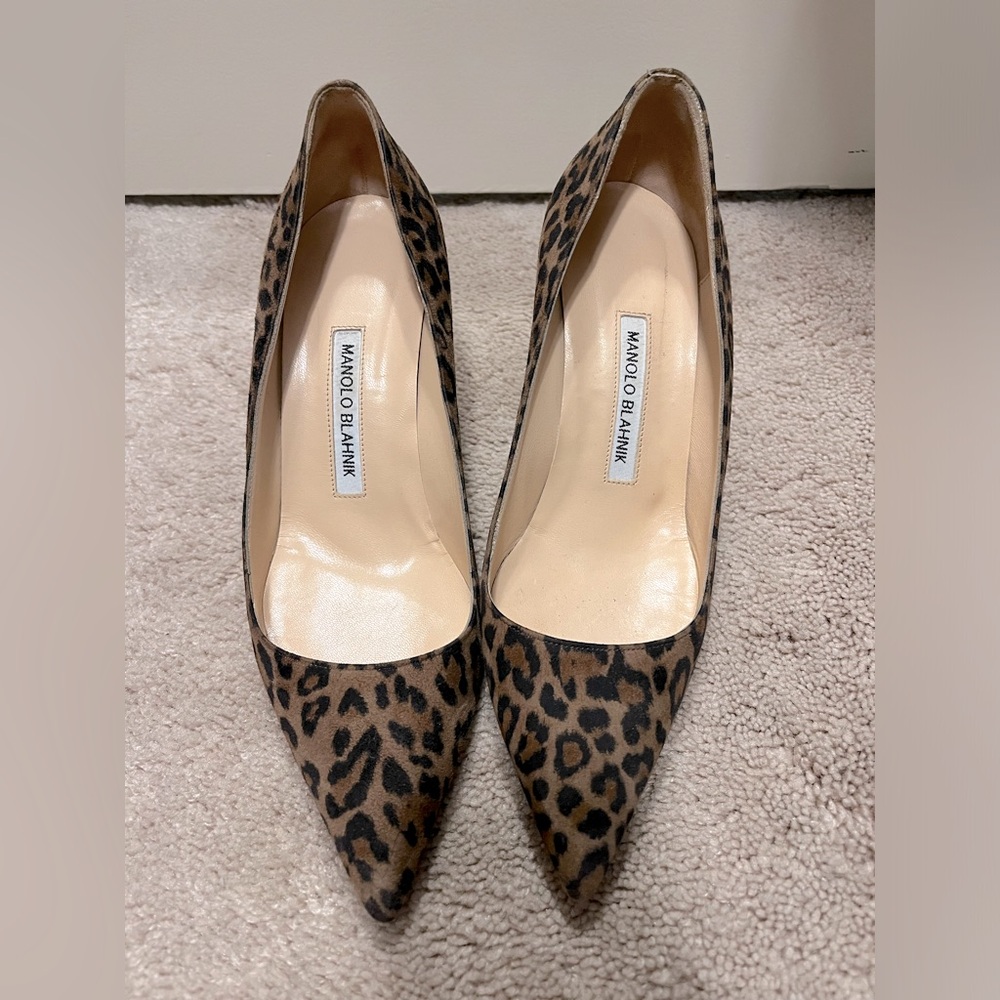 Leopard Manolo Blahnik